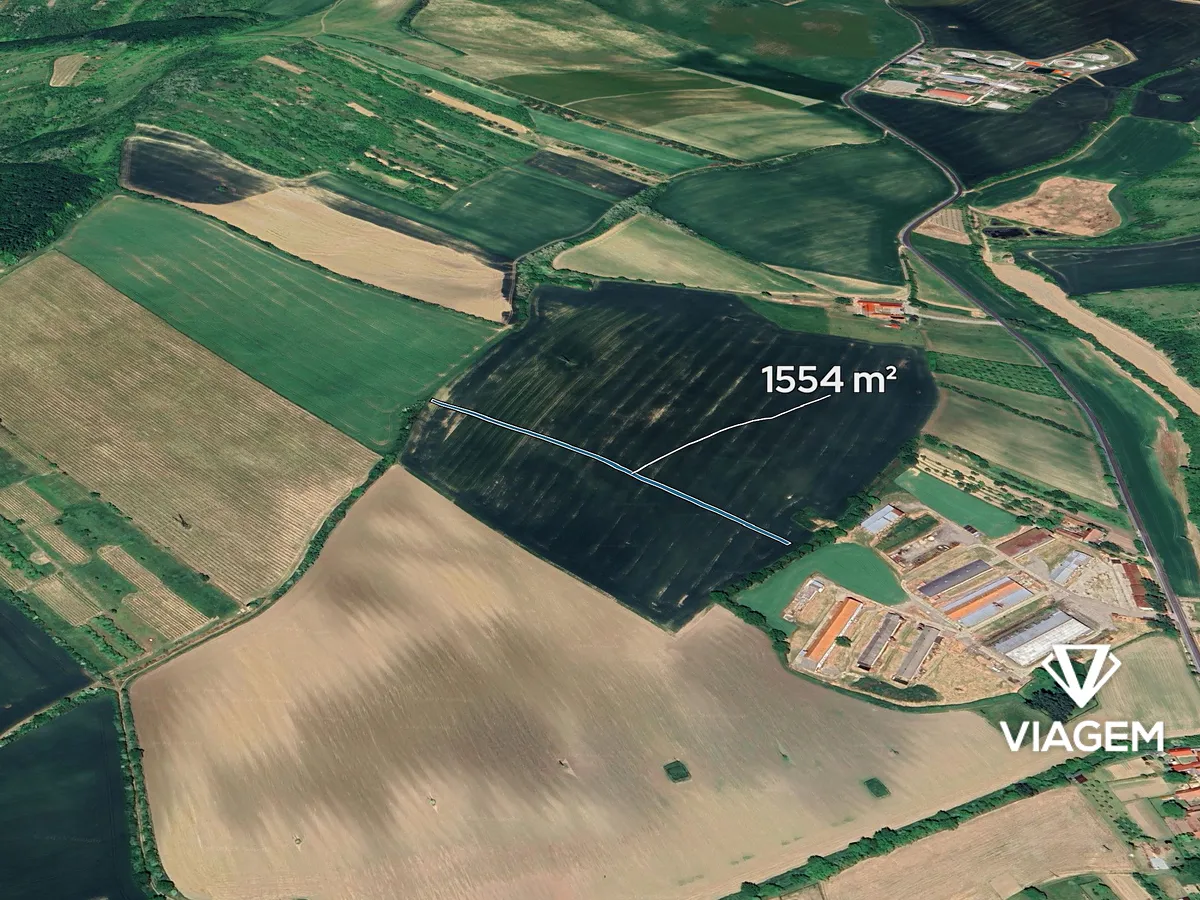Prodej pole 1554 m²